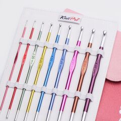 KnitPro Zing Metal Tığ Seti 47430