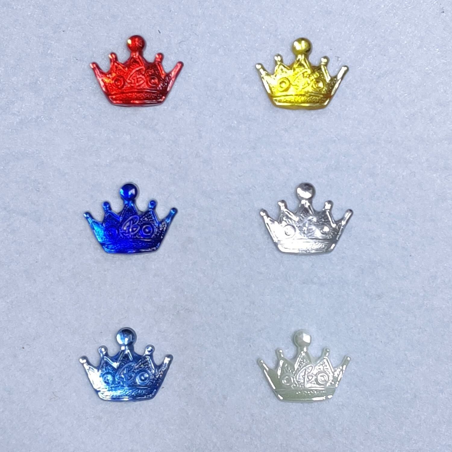 Kral Kraliçe Tacı (5 adet) Plastik 2cm 1ehpkt01