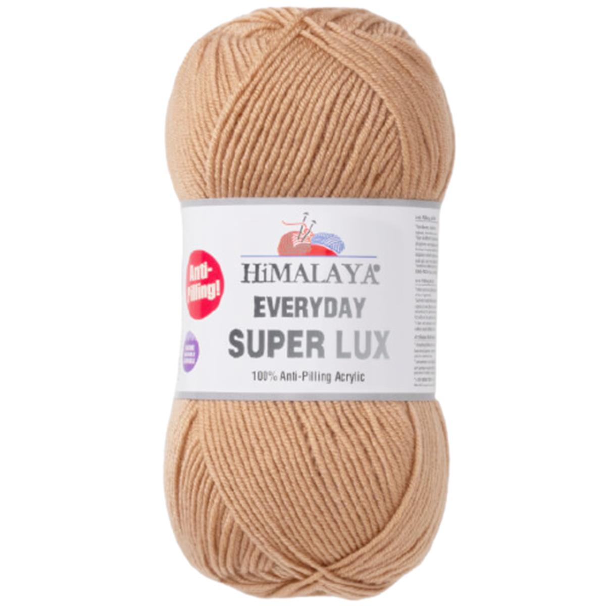 Himalaya Everyday Super Lux Lüks El Örgü İpliği 73404 Koyu Bej