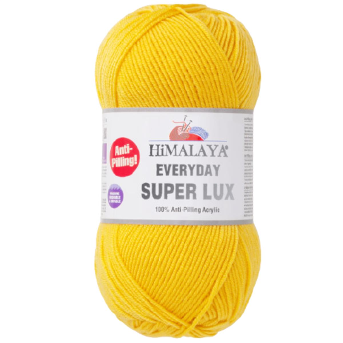 Himalaya Everyday Super Lux Lüks El Örgü İpliği 73405 Sarı
