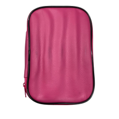 Elegant Pink Çantalı Ergonomik Silikon Tığ Seti FW4