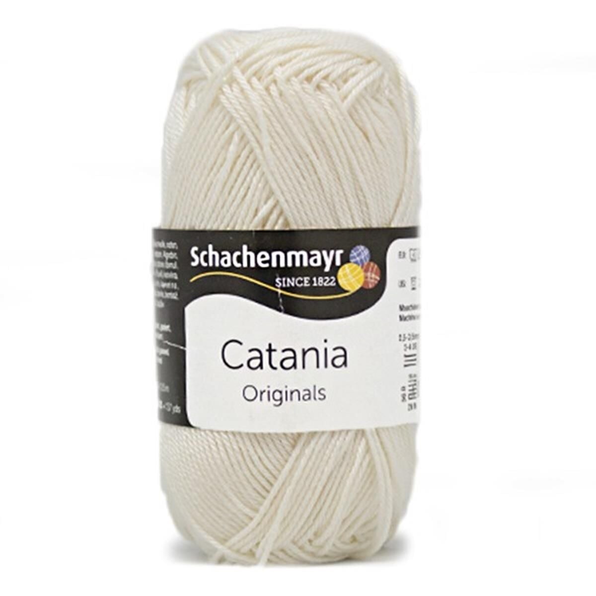 Schachenmayr Catania Pamuk Amigurumi El Örgü İpi İpliği Yünü 130 Krem