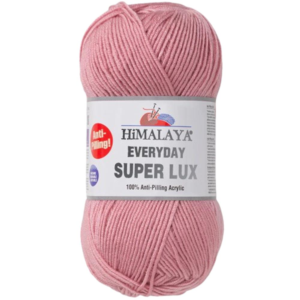 Himalaya Everyday Super Lux Lüks El Örgü İpliği 73410 Gül Pembe