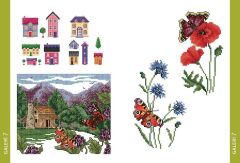 Tuva Kanaviçe Motif Serisi 5 Manzaralar