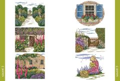 Tuva Kanaviçe Motif Serisi 5 Manzaralar