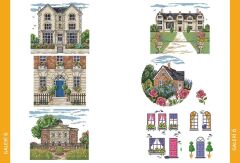 Tuva Kanaviçe Motif Serisi 5 Manzaralar