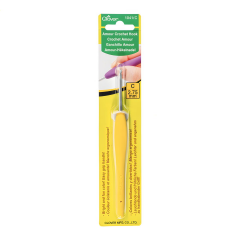 Clover Amour Crochet Hook Yumuşak Saplı Yün Tığ 5.5 mm