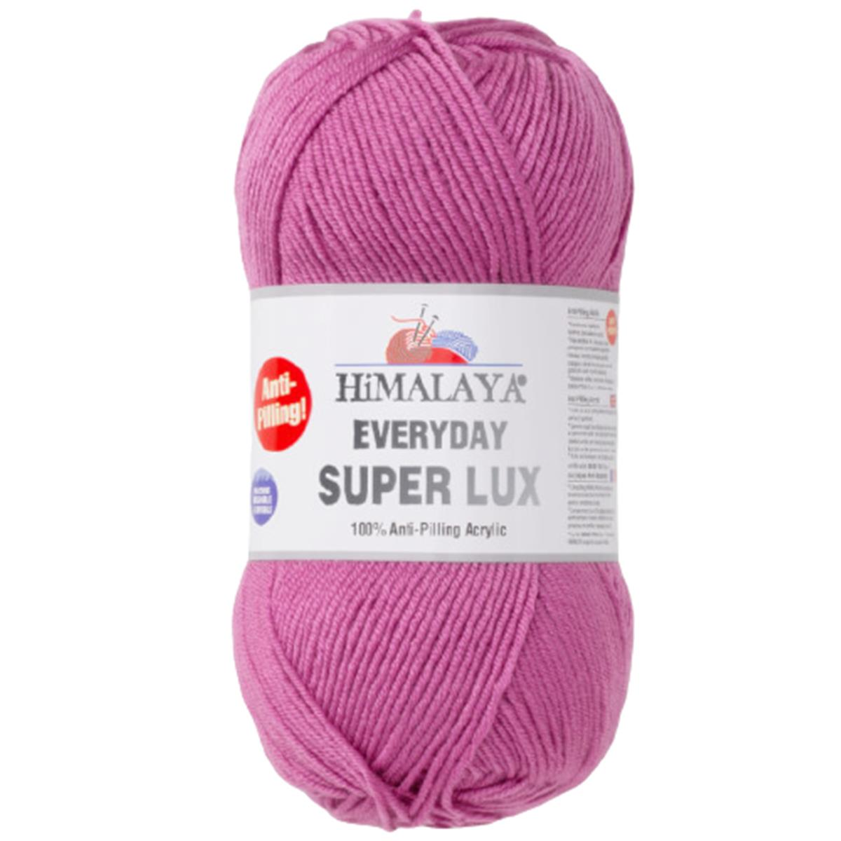 Himalaya Everyday Super Lux Lüks El Örgü İpliği 73412 Pembe