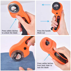 Rotary Cutter Dairesel Yuvarlak Makas 45mm