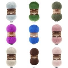 Alize Angora Gold Simli El Örgü İpliği 100 gr 161 Pudra