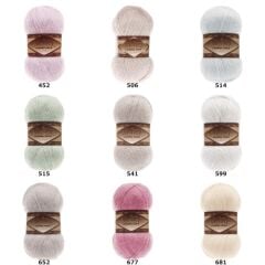 Alize Angora Gold Simli El Örgü İpliği 100 gr 161 Pudra