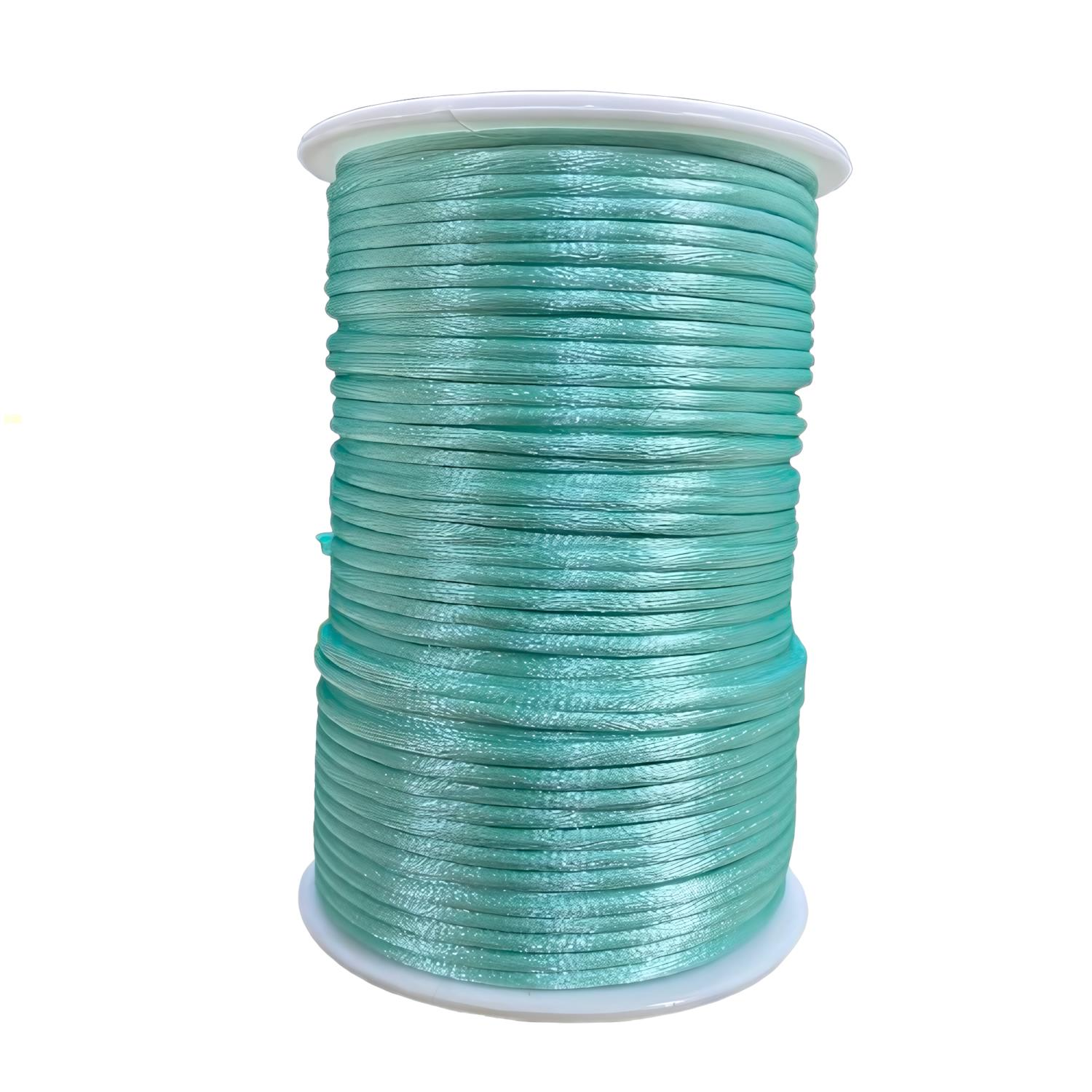 Floş Sıçan Kuyruğu İp 2,5 mm 60 Su Yeşili