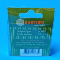 Kartopu Metal Çengelli İğne