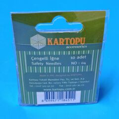 Kartopu Metal Çengelli İğne
