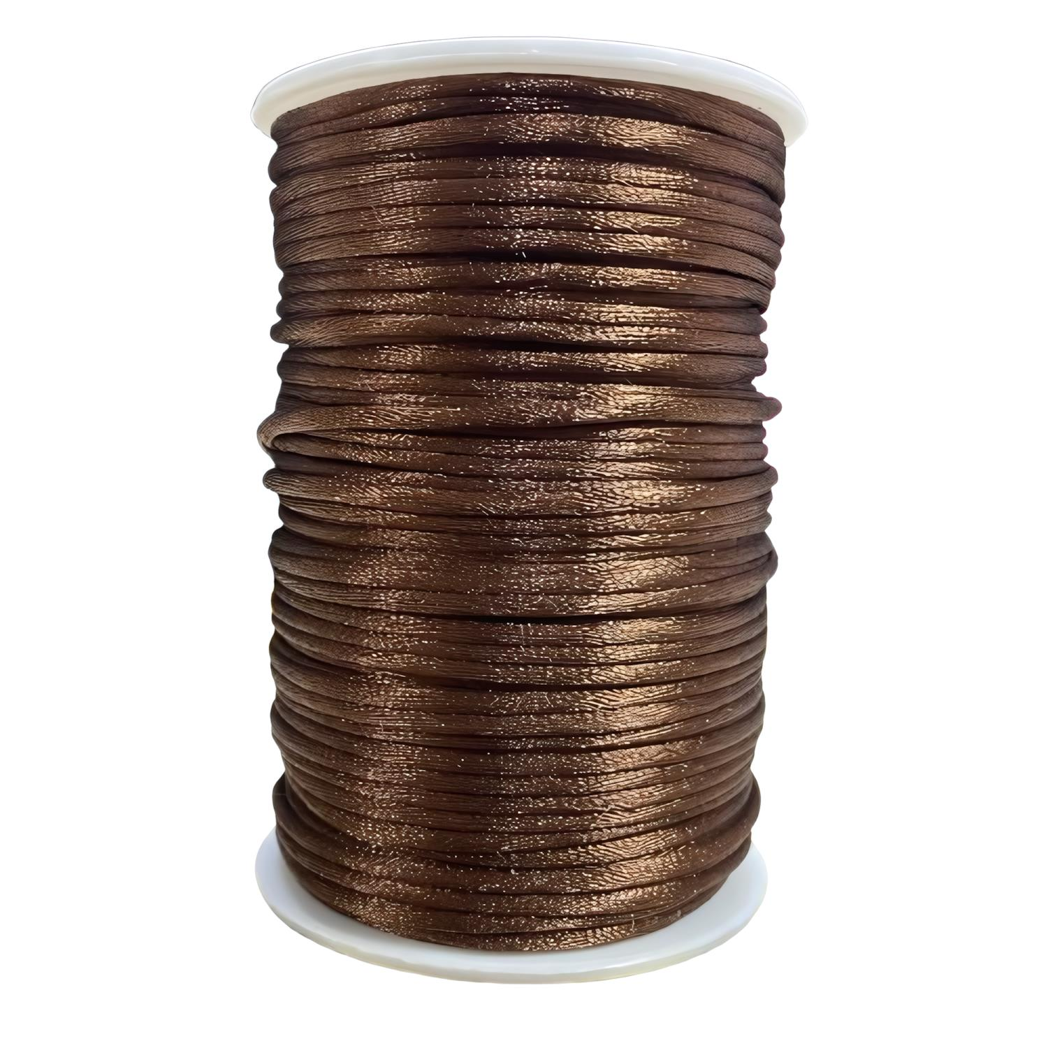 Floş Sıçan Kuyruğu İp 2,5 mm 63 Acı Kahve