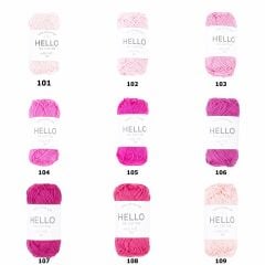 Hello Pamuk Amigurumi Punch El Örgü İpliği 25 Gr