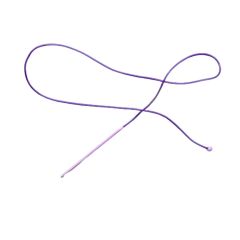 Plastik Misinalı Tığ Hortum Serum Stoplu Tunus Tığı no 7 mm