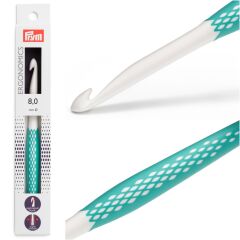 Prym Ergonomics 8 mm Ergonomik Silikon Saplı Örgü Tığı 218490