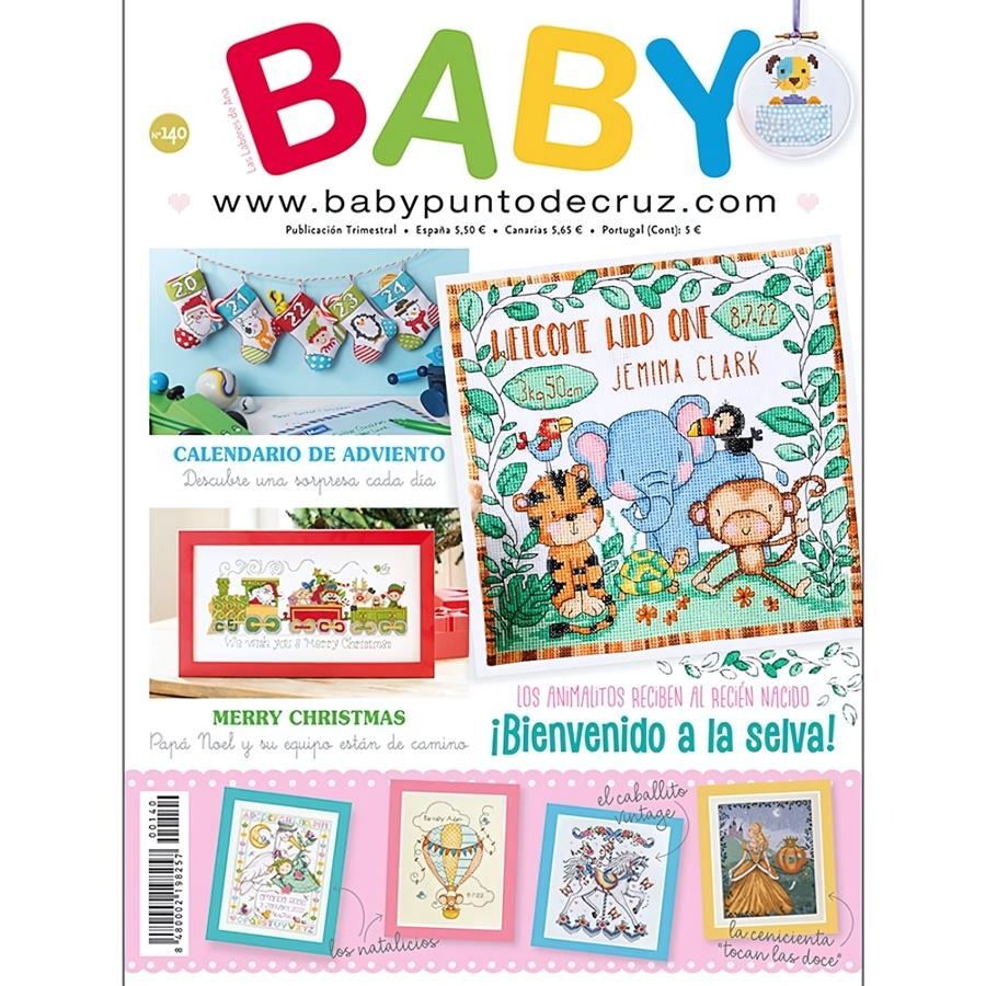 Revista punto de cruz BABY Nakış Elişi Hobi Dergisi No 140