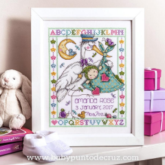 Revista punto de cruz BABY Nakış Elişi Hobi Dergisi No 140