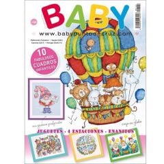 Revista punto de cruz BABY Nakış Elişi Hobi Dergisi No 142