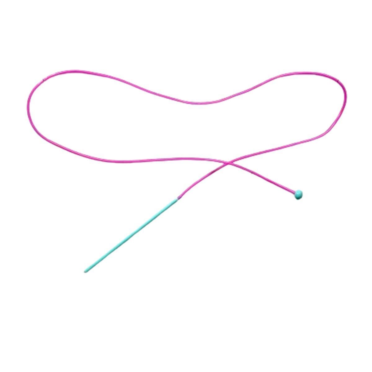 Plastik Misinalı Tığ Hortum Serum Stoplu Tunus Tığı no 4,5 mm