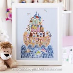 Revista punto de cruz BABY Nakış Elişi Hobi Dergisi No 143