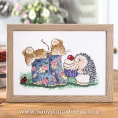 Revista punto de cruz BABY Nakış Elişi Hobi Dergisi No 143