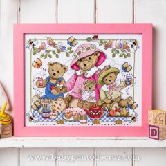 Revista punto de cruz BABY Nakış Elişi Hobi Dergisi No 143