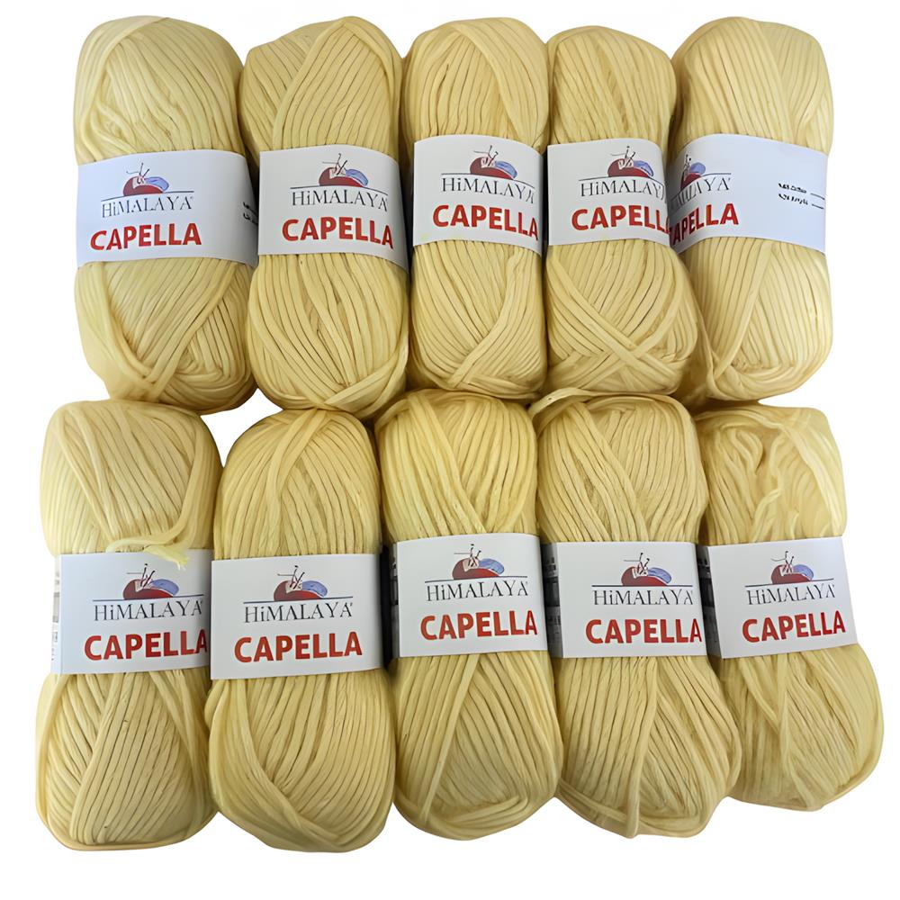 Himalaya Capella Örgü İpi (10 Adet) 32 Limon Sarı
