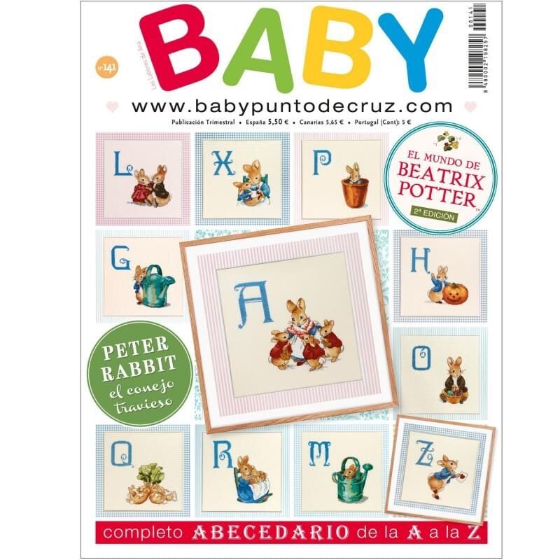 Revista punto de cruz BABY Nakış Elişi Hobi Dergisi No 141
