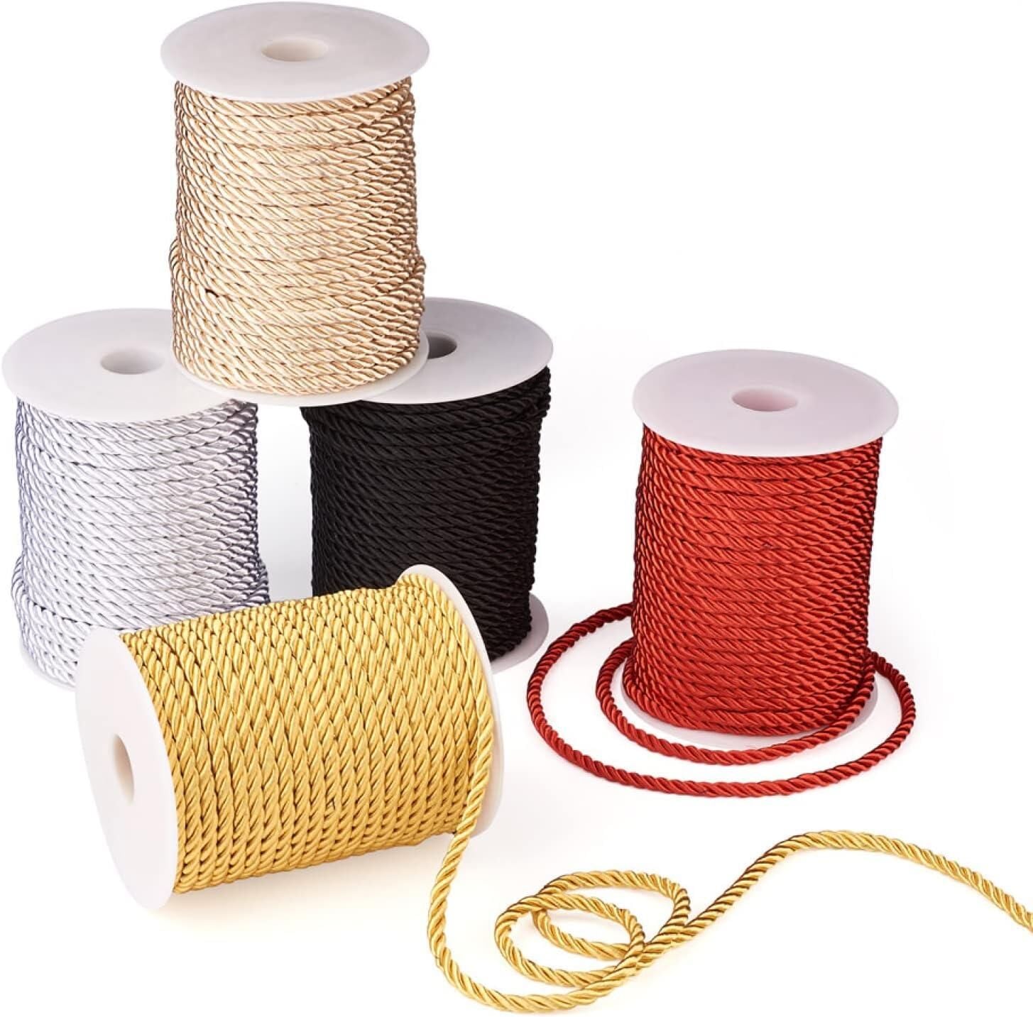 Bükümlü Kordon İp 4 mm 18 metre