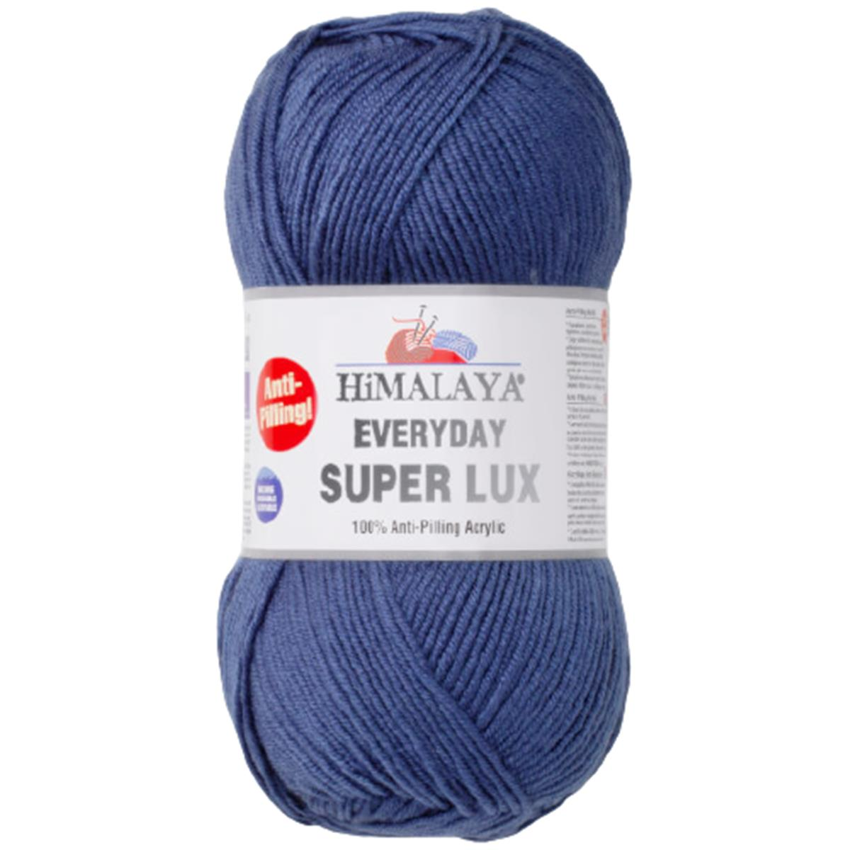 Himalaya Everyday Super Lux Lüks El Örgü İpliği 73423 Lacivert