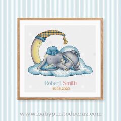 Revista punto de cruz BABY Nakış Elişi Hobi Dergisi No 145