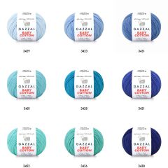 Gazzal Baby Cotton Amigurumi 50gr - Örgü İpi 3449 Koyu Çağla Yeşili