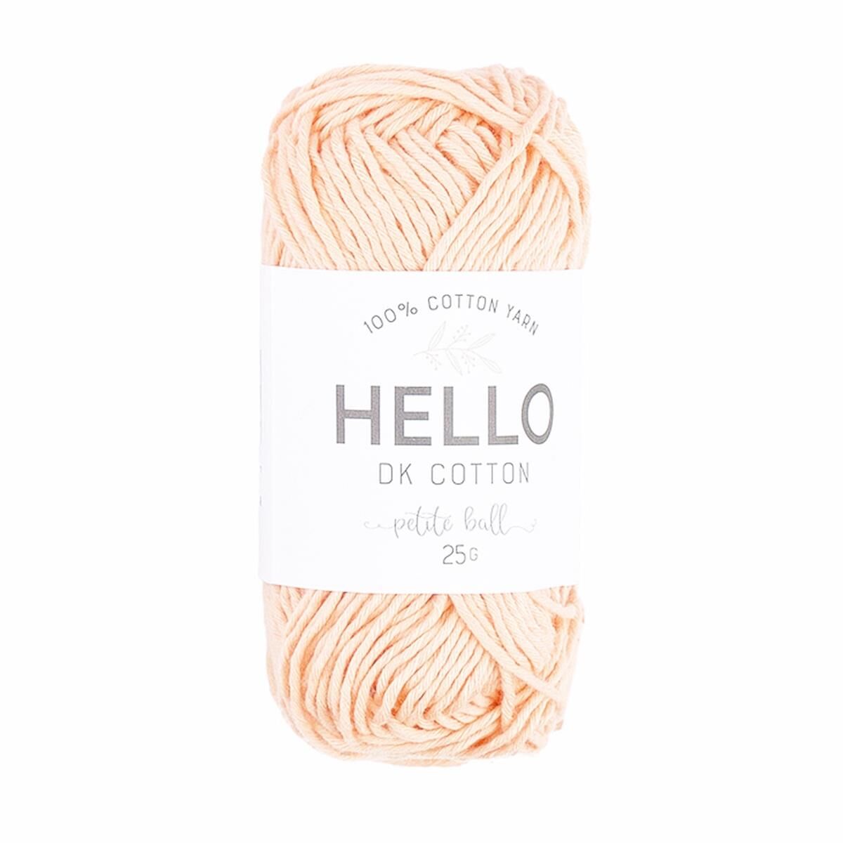 Hello Pamuk Amigurumi Punch El Örgü İpliği 25 Gr 110 Somon