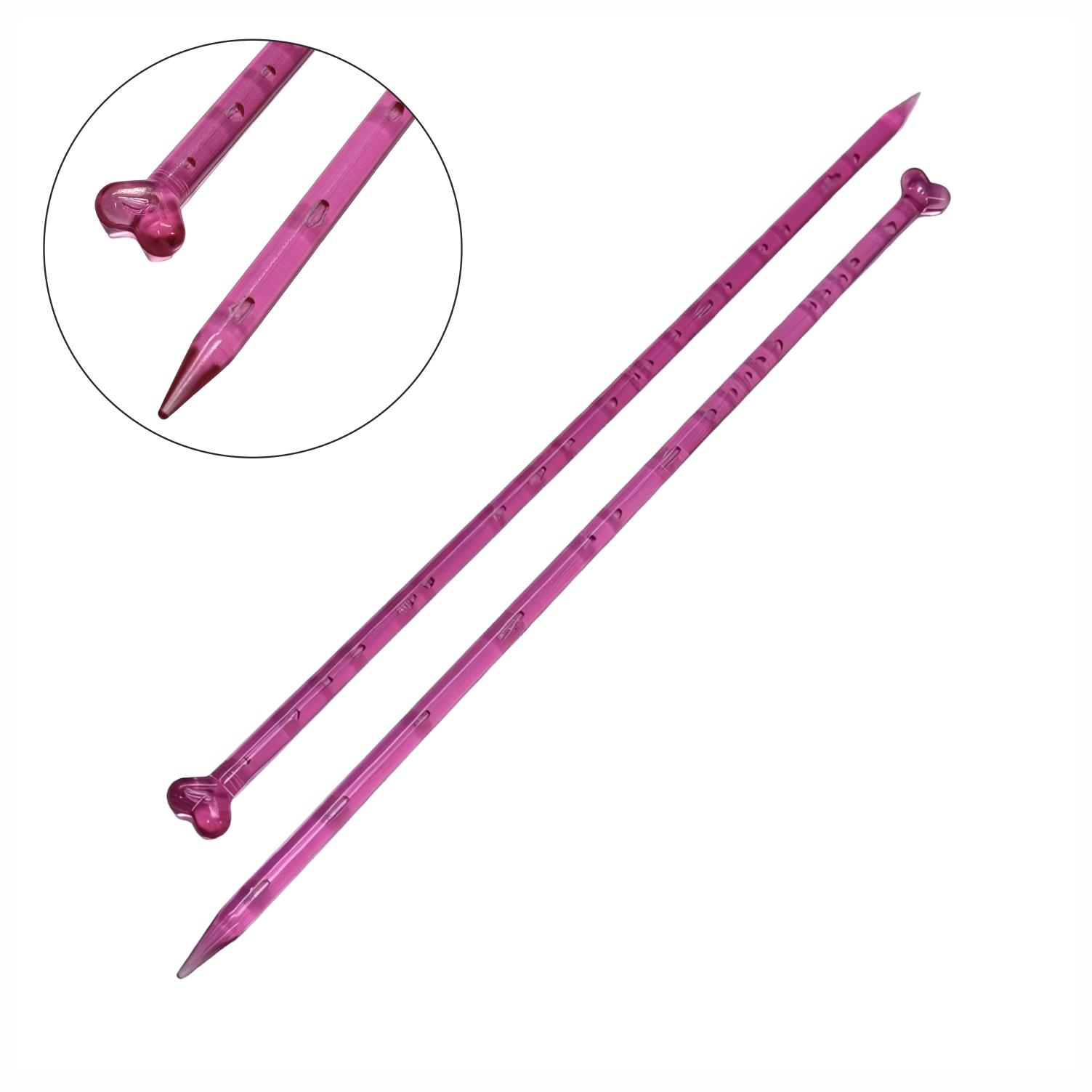 Kartopu Pembe El Örgü Şişi 35cm kş869947P