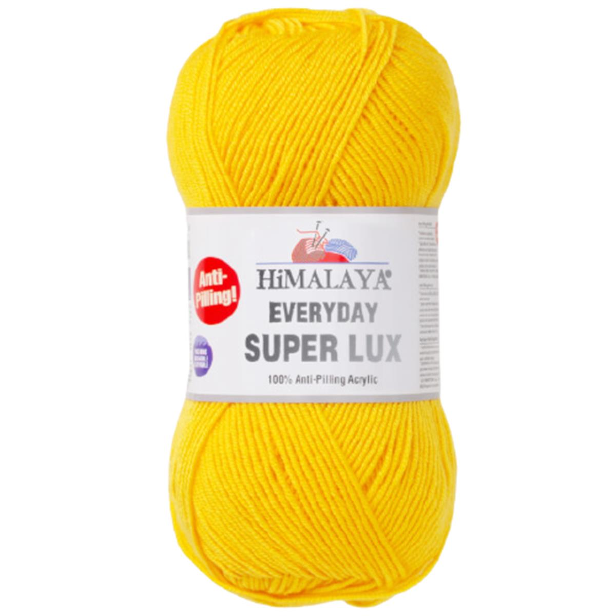 Himalaya Everyday Super Lux Lüks El Örgü İpliği 73431 Sarı