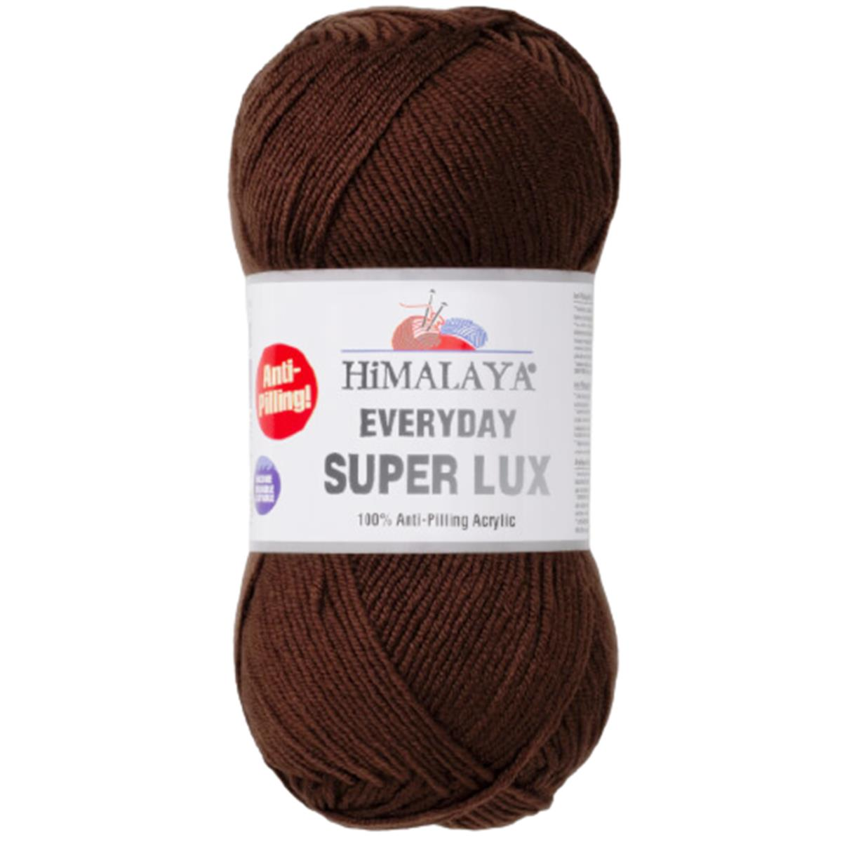 Himalaya Everyday Super Lux Lüks El Örgü İpliği 73433 Acı Kahve