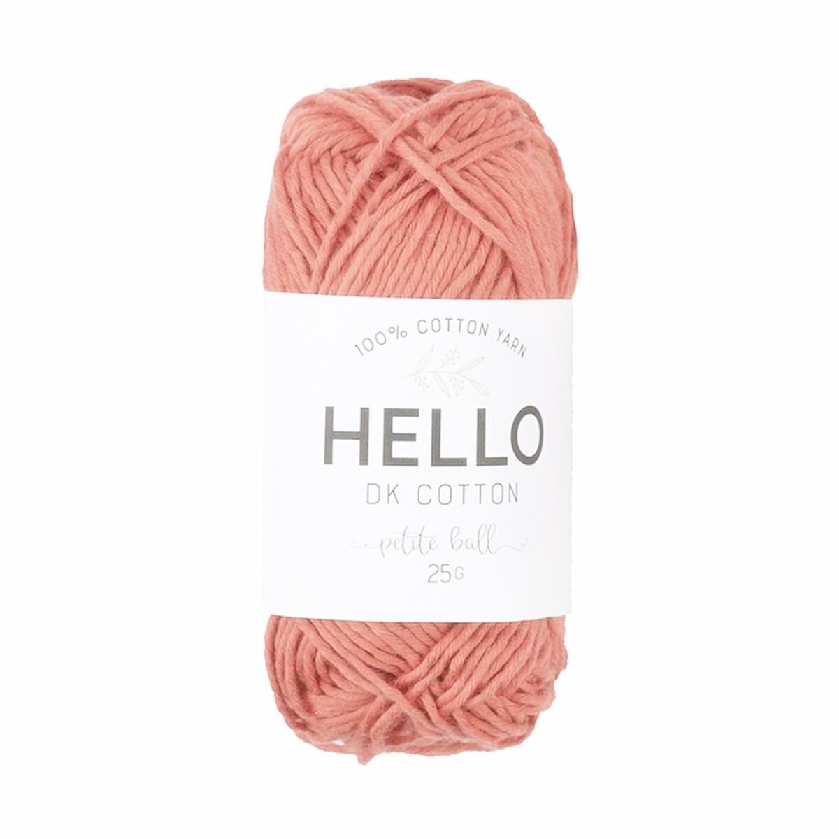 Hello Pamuk Amigurumi Punch El Örgü İpliği 25 Gr 117 Koyu Taba