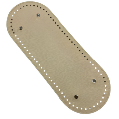 Deri Çanta Tabanı 12*31,5 Rivetli Oval Dikdörtgen