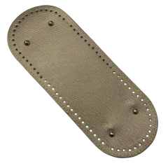 Deri Çanta Tabanı 12*31,5 Rivetli Oval Dikdörtgen