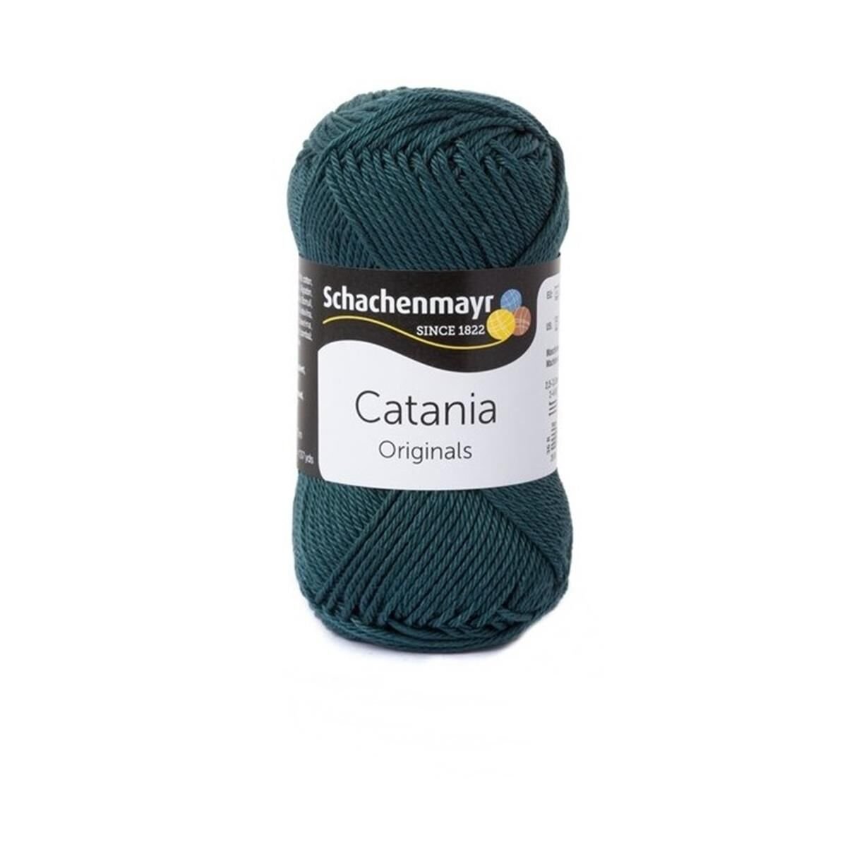 Schachenmayr Catania Pamuk Amigurumi El Örgü İpi İpliği Yünü 244 Nefti Yeşil