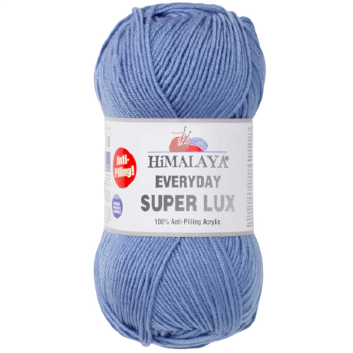 Himalaya Everyday Super Lux Lüks El Örgü İpliği 73437 Mavi