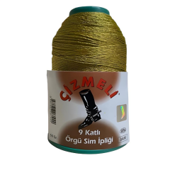 Çizmeli 9 Katlı Örgü Sim İpliği 50 gr