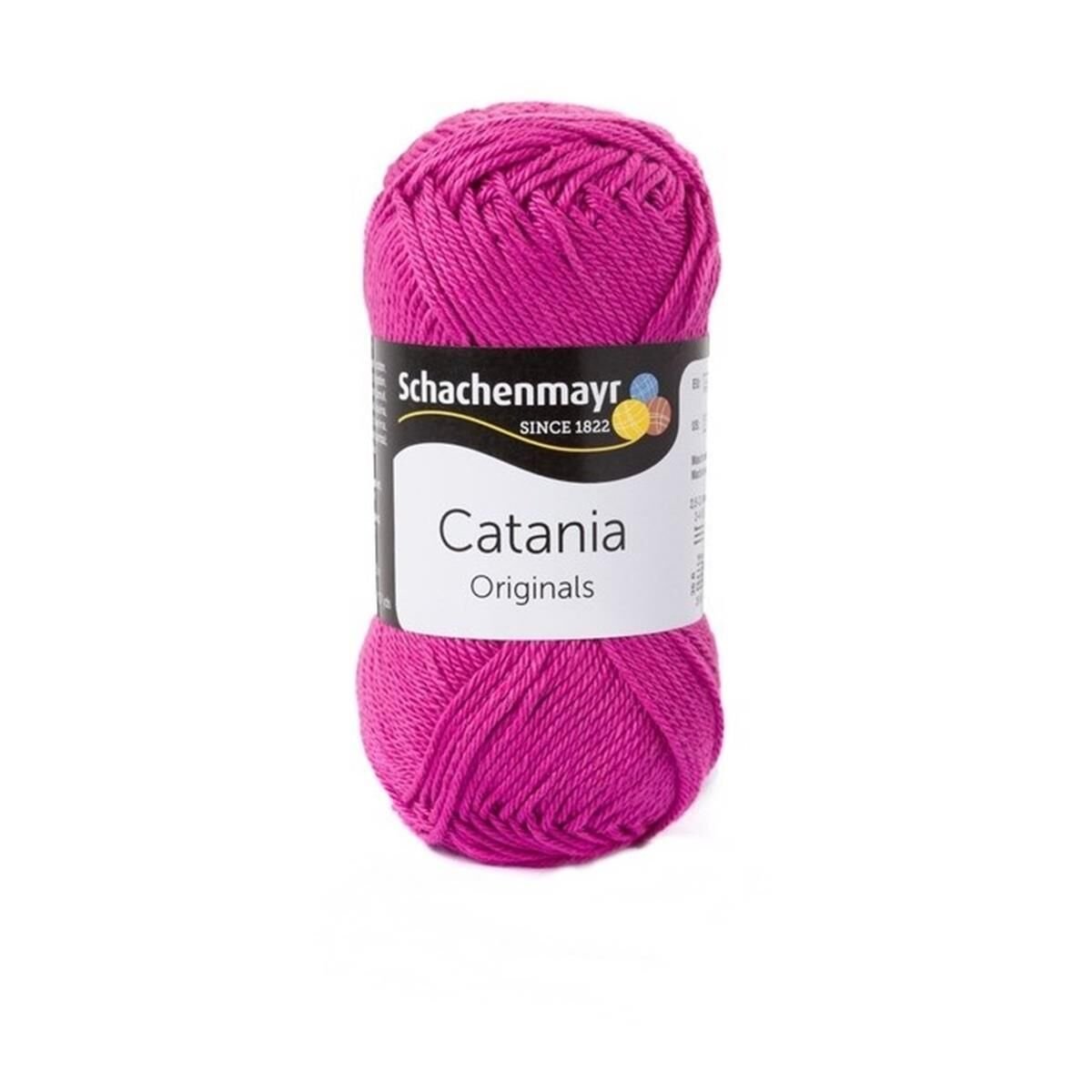 Schachenmayr Catania Pamuk Amigurumi El Örgü İpi İpliği Yünü 251 Fuşya