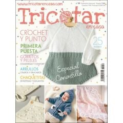 Revista Tricotar en Casa ''Primera Puesta'' Nakış Elişi Hobi Dergisi No 56