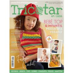 Revista Tricotar en Casa Sweet Baby & Infantil Nakış Elişi Hobi Dergisi No 54