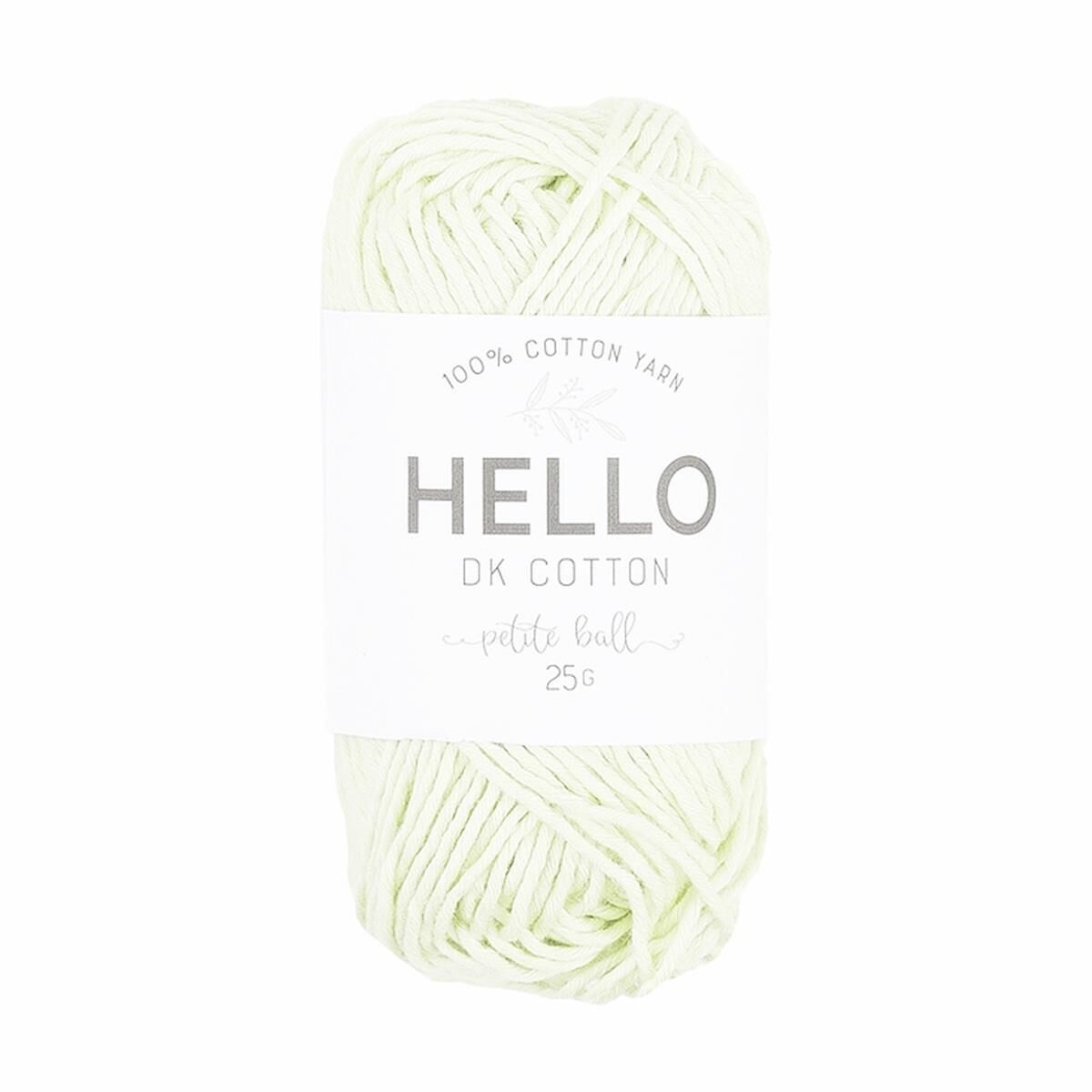 Hello Pamuk Amigurumi Punch El Örgü İpliği 25 Gr 129 Nil Yeşili