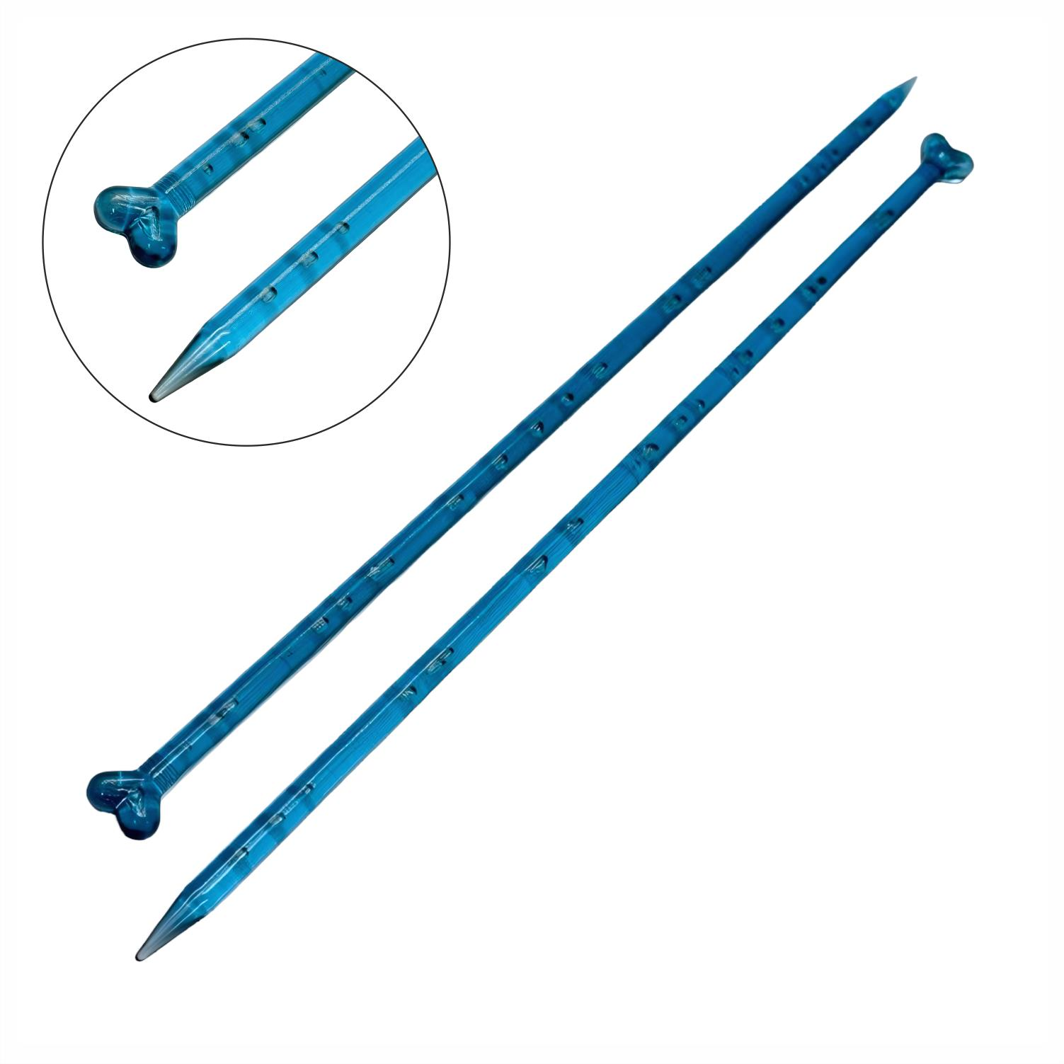 Kartopu Mavi El Örgü Şişi 35cm kş869947M